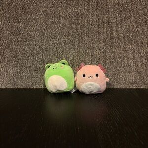 Wendy Frog and Archie Axolotl Micromallows